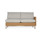 Lloyd Flanders Elements Left Arm Settee with Loom Arm and Back
