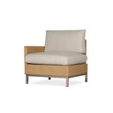 Lloyd Flanders Elements Right Arm Lounge Chair with Loom Arms and Back