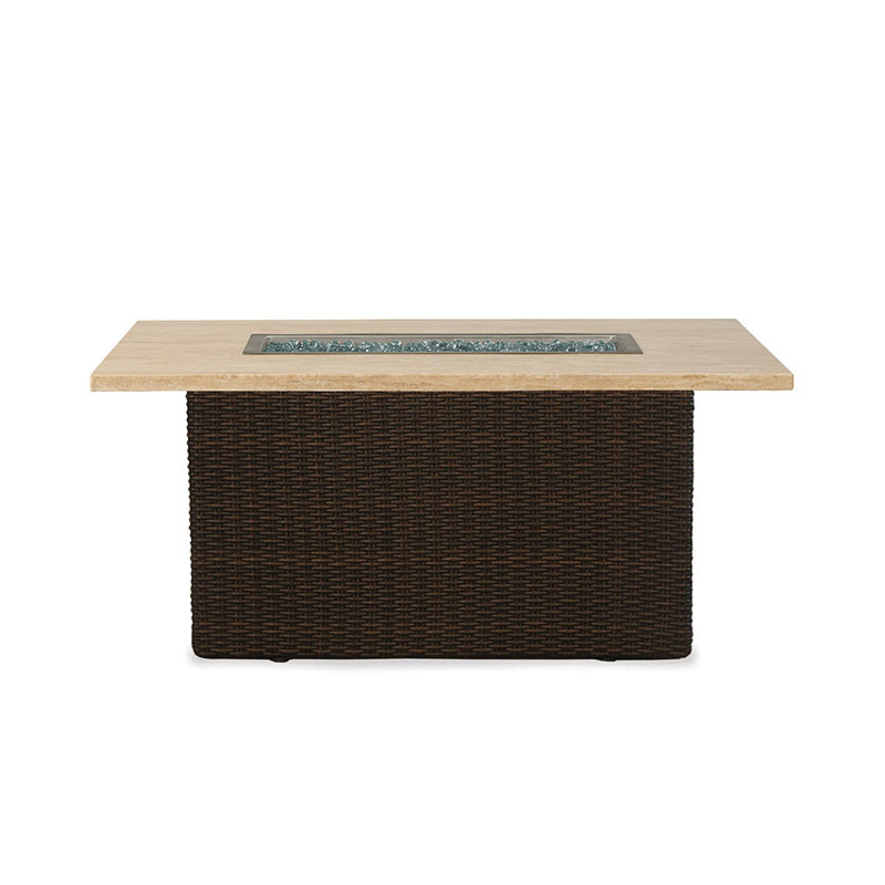 Lloyd Flanders Mesa 52" Rectangular Fire Table