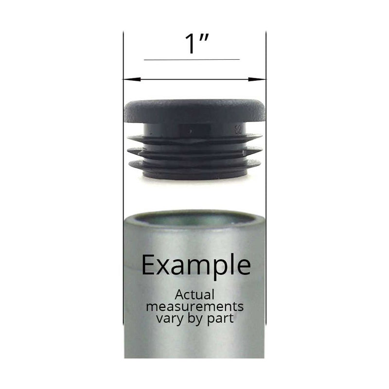1 inch round sales chair leg caps