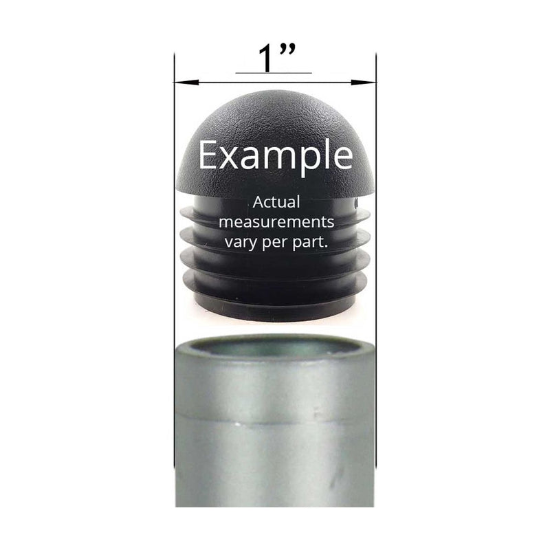 5/8" Vinyl Tear Drop Chair Leg Insert | Clear | Item 30-718 tear-drop-chair-leg-inserts-30-718 Caps, Glides & Inserts Sunniland Patio Parts Measurement_Sample_3f24e9f0-9716-4e57-8de7-18f1e8ed4933.jpg