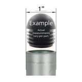 1" Multi-Gauge Ball Chair Leg Insert | Black | Item 30-604B multi-gauge-chair-leg-inserts-30-604b Caps, Glides & Inserts Sunniland Patio Parts Measurement_Sample_7222c130-4f09-4af4-bc2d-75670ebef4e2.jpg