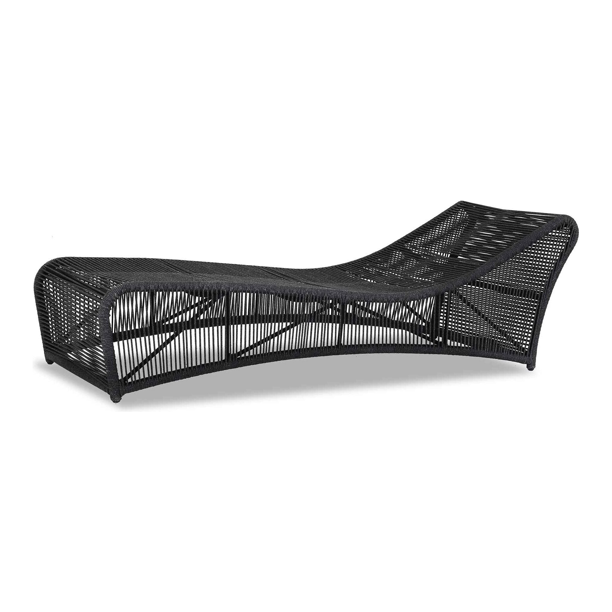 Sunset West Milano Cushion-less Chaise | 4102-9 – Sunniland Patio ...