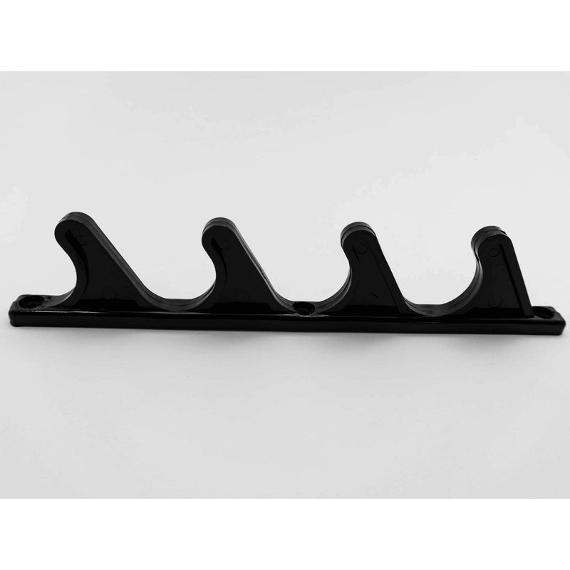 9 1/2" Long x 5/8"Wide 4-Position Black Bracket | Item #: 30-904B