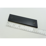 2" x 7" x 5/16" thick - Black Fiberglass Spring Plate item #30-920