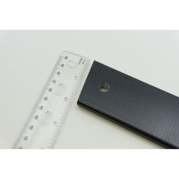 2" x 7" x 5/16" thick - Black Fiberglass Spring Plate item #30-920