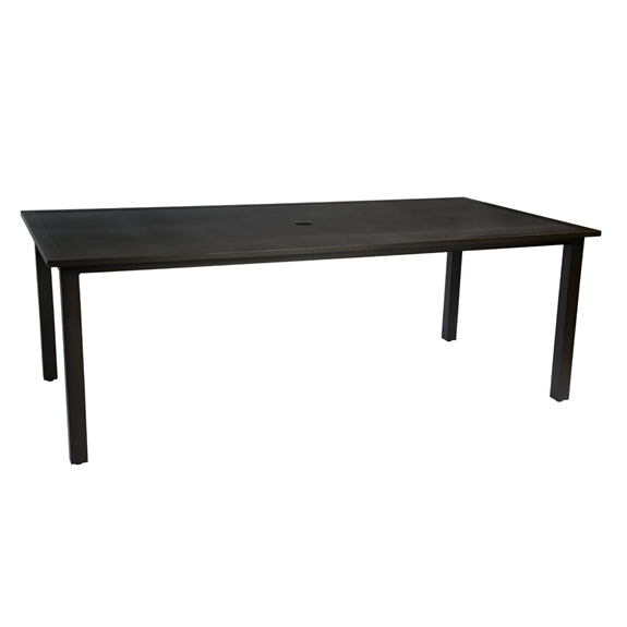 Woodard Elemental Rectangular  Umbrella Table elemental-rectangular-umbrella-table Dining Tables Woodard Woodard_Elemental_42__x_84__Rectangular_Umbrella_Dining_Table.jpg