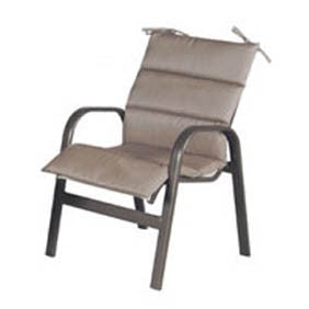 Universal Universal Add-A-Pad: Multi-Purpose Lounge Chair Pad w/Hood | Item#: C-4AP1 Universal Cushions replacement-cushions-patio-furniture-c-4ap1 Slate Gray add-a-pad-chair.jpg