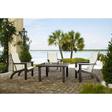 Adirondack White Sling Conversation Set