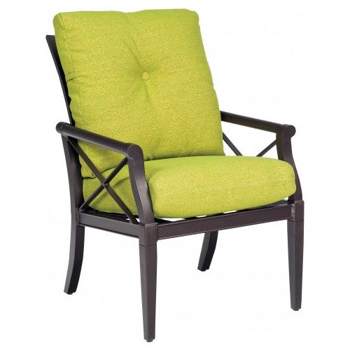 Woodard Andover Cushion Dining Arm Chair | 510401 andover-dining-arm-chair-item-510401 Dining Armchair Woodard andover_cushion_510401_dining.jpg