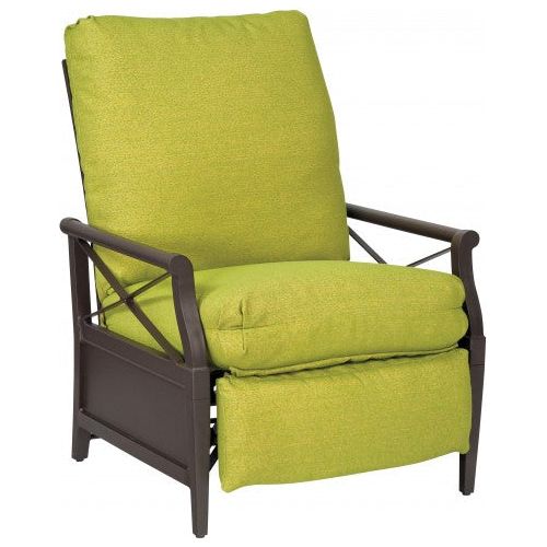 Woodard Woodard Andover Recliner | 510452 Recliner Chair A,B andover-recliner-item-510452 Dark Khaki andover_cushion_510452_recliner.jpg