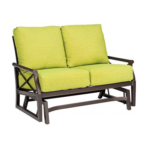 Woodard Andover Cushion Gliding Loveseat - Thumbnail 4