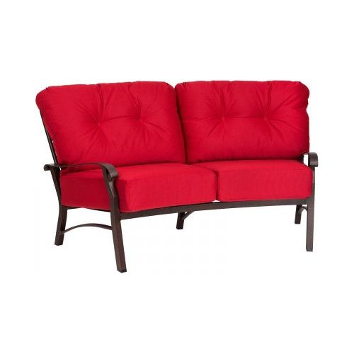 Woodard Cortland Cushion Crescent Loveseat | 4Z0463 cortland-cushion-crescent-loveseat-item-4z0463 Crescent Loveseat Woodard cortland_cushion_4z0463.jpg