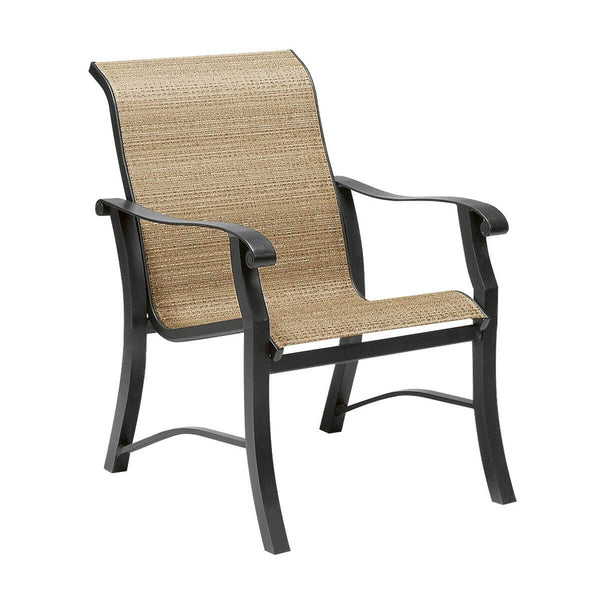 Woodard Cortland Sling Dining Arm Chair | 42H401
