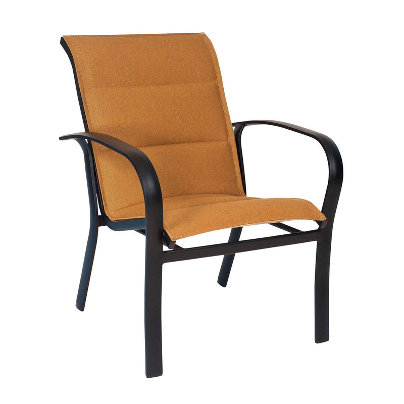 Woodard Freemont Padded Sling Dining Arm Chair | 2PH501