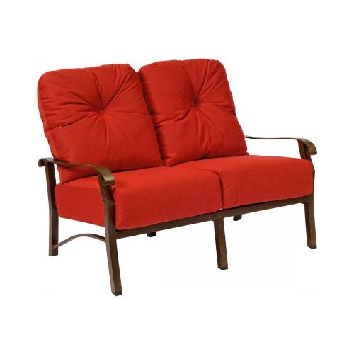 Woodard Cortland Cushion Loveseat | 4Z0419 cortland-cushion-loveseat-item-4z0419 Loveseats Woodard loveseat_4z0419.jpg