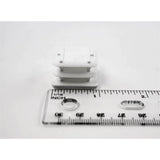 1" Square Multi-Gauge Chair Leg Insert | White | Item 30-608 square-multi-gauge-chair-leg-insert-30-608 Caps, Glides & Inserts Sunniland Patio Parts square-Glides-and-Inserts-23_copy.jpg