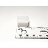 13/16" Square Chair Leg Insert | White | Item 30-605 square-chair-leg-inserts-30-605 Caps, Glides & Inserts Sunniland Patio Parts square-Glides-and-Inserts-29_copy.jpg