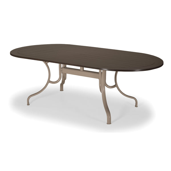 Telescope Casual 42" by 84" MGP Oval Dining Table